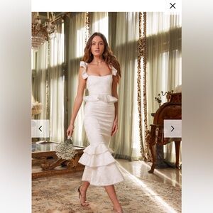 V. Chapman Violet Dress